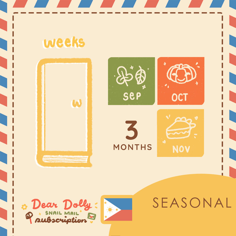 Seasonal | Weeks | Dear Dolly Snail Mail Subscription