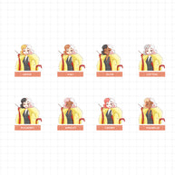 Stella | Villain Hotties | Collection Stickers | C238