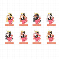 Wicked Queen | Villain Hotties | Collection Stickers | C239