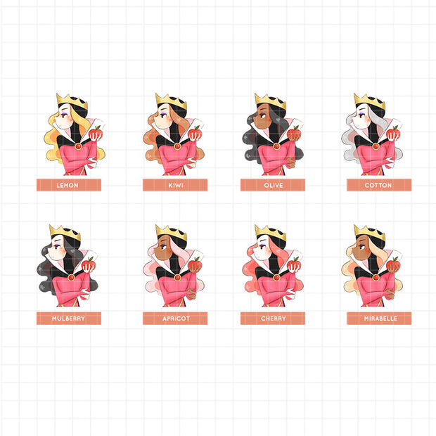 Wicked Queen | Villain Hotties | Collection Stickers | C239