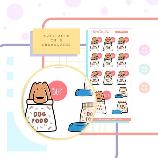 Buy Dog Food | Activity Stickers | f041