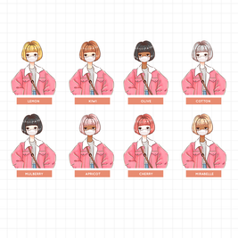 Leading Ladies Korean Drama | PaperDollzCo Planner | Sticker Book | CB019