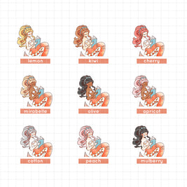 Bookish | The Modern Mermaids | Collection Stickers | C303