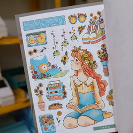 The Pretty Petal | PaperDollzCo | Sticker Book | CB044