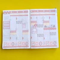 Calm | Sweet Dreams | Hobonichi Cousin Weekly Kit - hcwk088