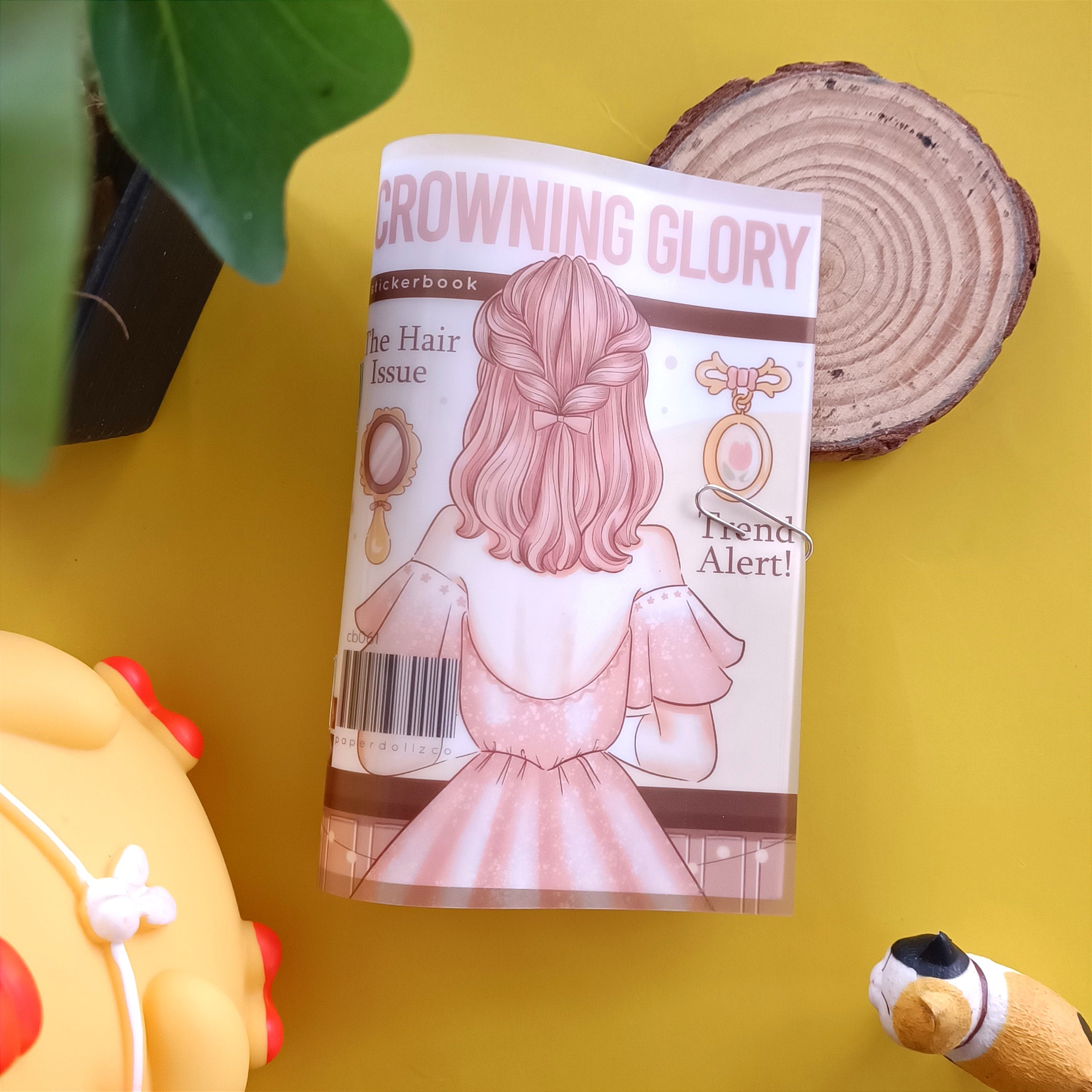 Crowning Glory | PaperDollzCo | Sticker Book | CB061
