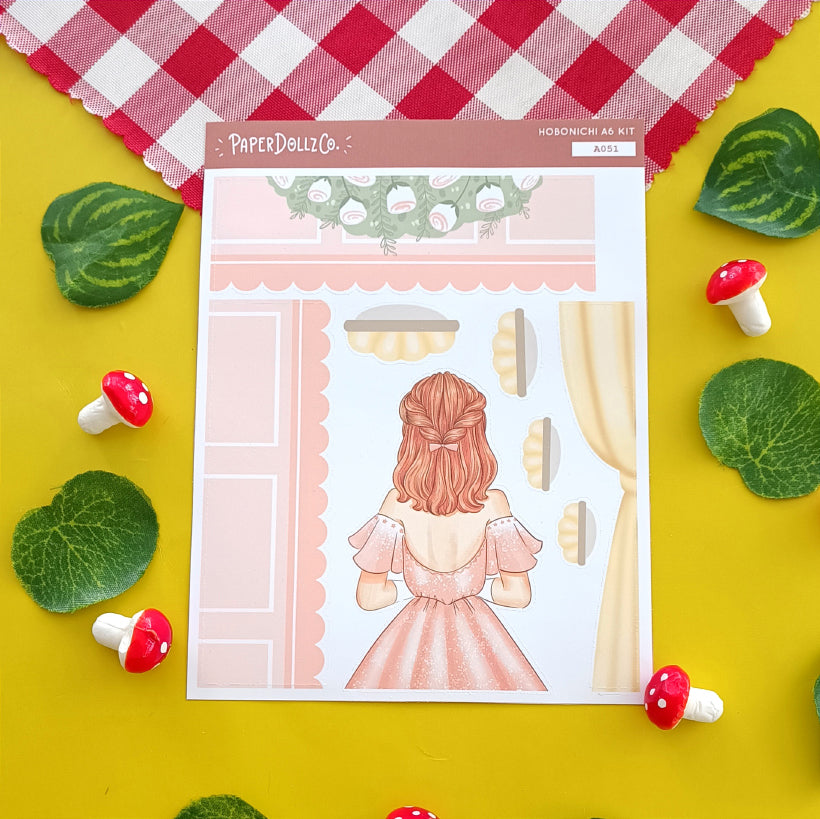 Prom | Crowning Glory | Hobonichi A6 Daily Sticker Kit - a051