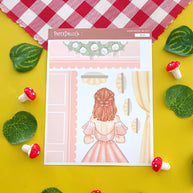 Prom | Crowning Glory | Hobonichi A6 Daily Sticker Kit - a051