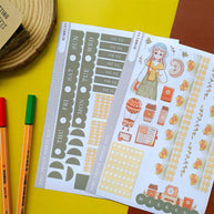 Travel | Fabulous Fall | Hobonichi Cousin Weekly Kit - hcwk100