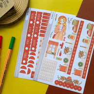 Date Night | Fabulous Fall | Hobonichi Cousin Weekly Kit - hcwk097