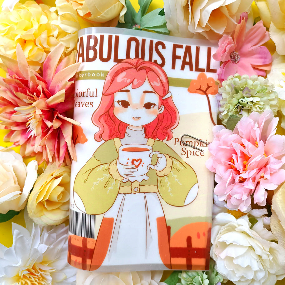 Fabulous Fall | PaperDollzCo | Sticker Book | CB063