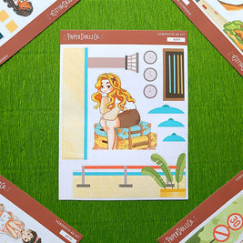 Solo | Wanderlust | Hobonichi A6 Daily Sticker Kit - a067