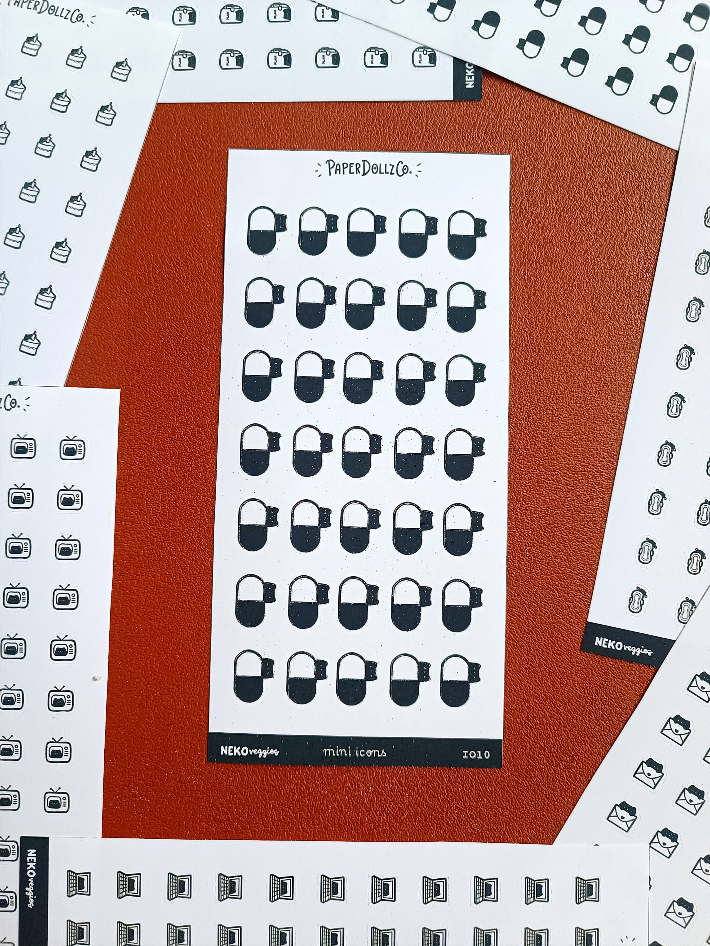 Vitamins | PaperDollzCo | Icon Sticker | i010