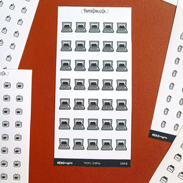 Laptop | PaperDollzCo | Icon Sticker | i004