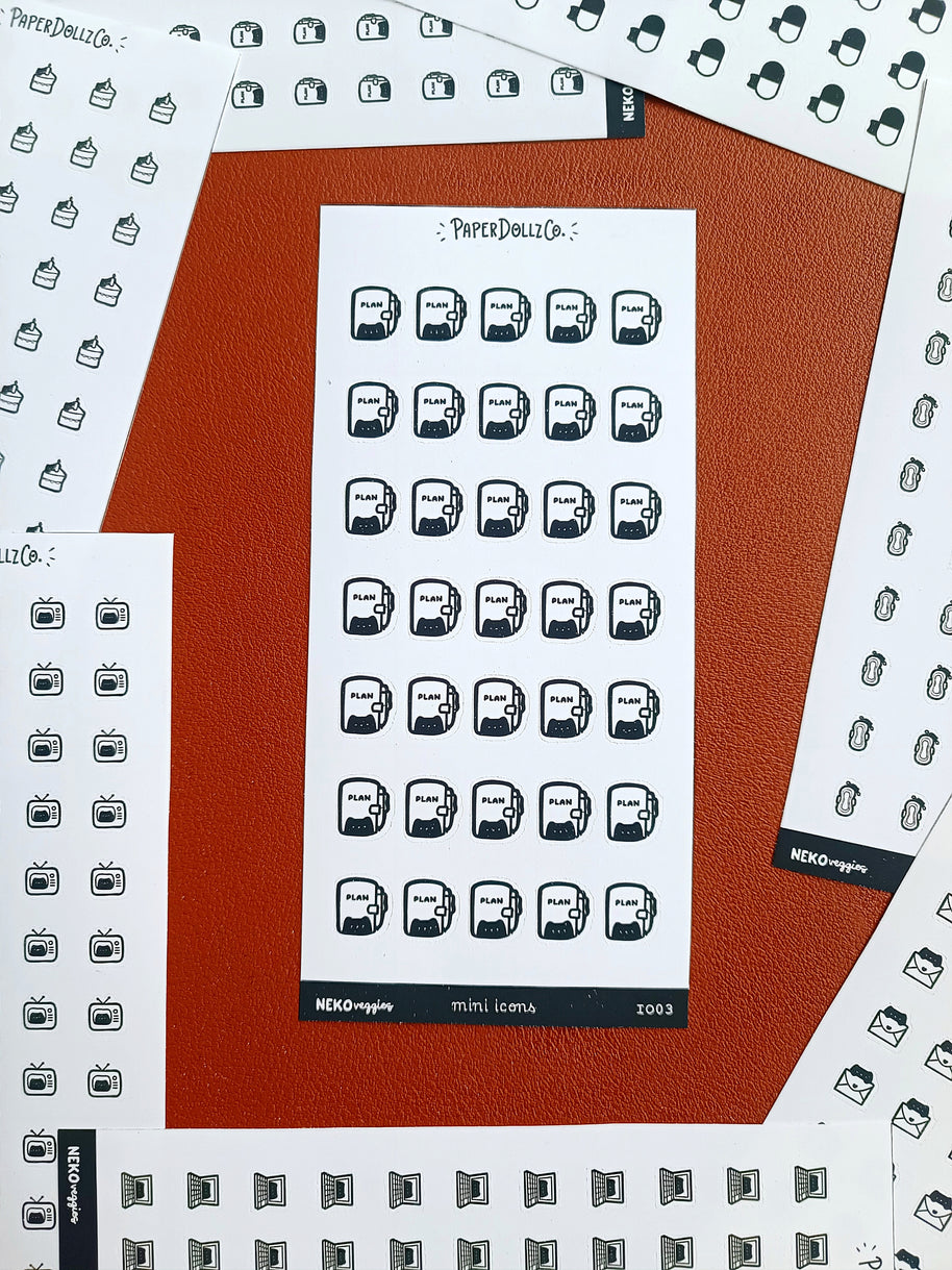 Planner | PaperDollzCo | Icon Sticker | i003