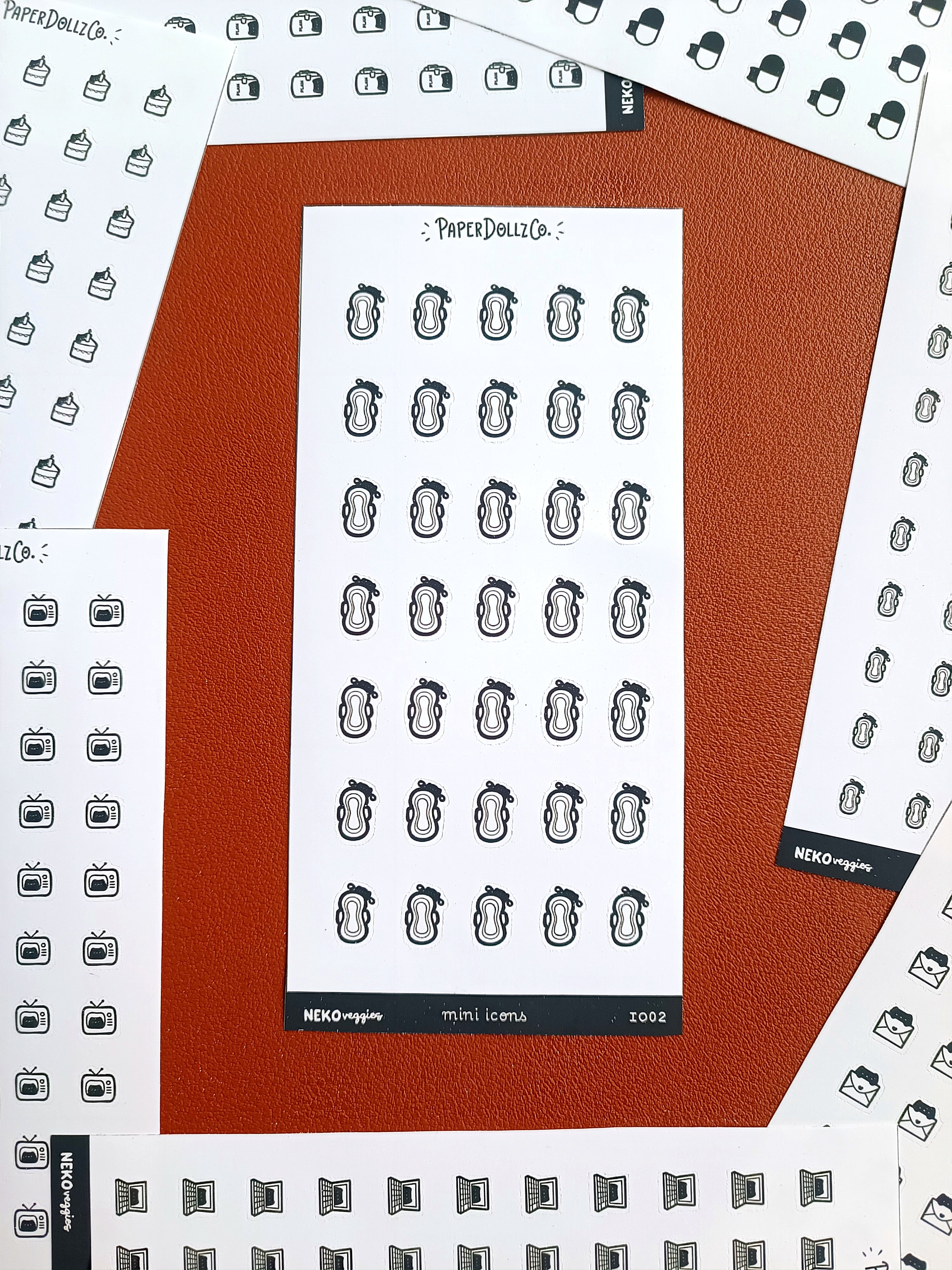 Period | PaperDollzCo | Icon Sticker | i002