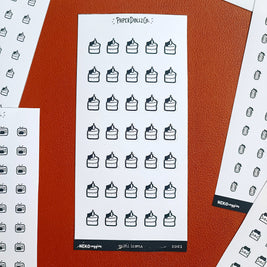 Cake | PaperDollzCo | Icon Sticker | i001
