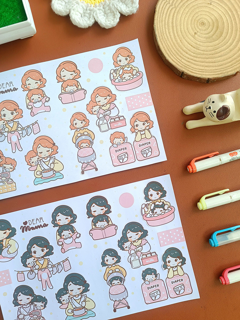 Dear Mama | Sticker Book | I-dms