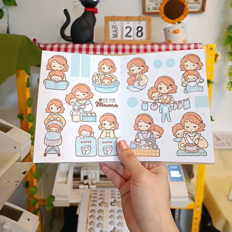 Dear Mama | Sticker Book | I-dms