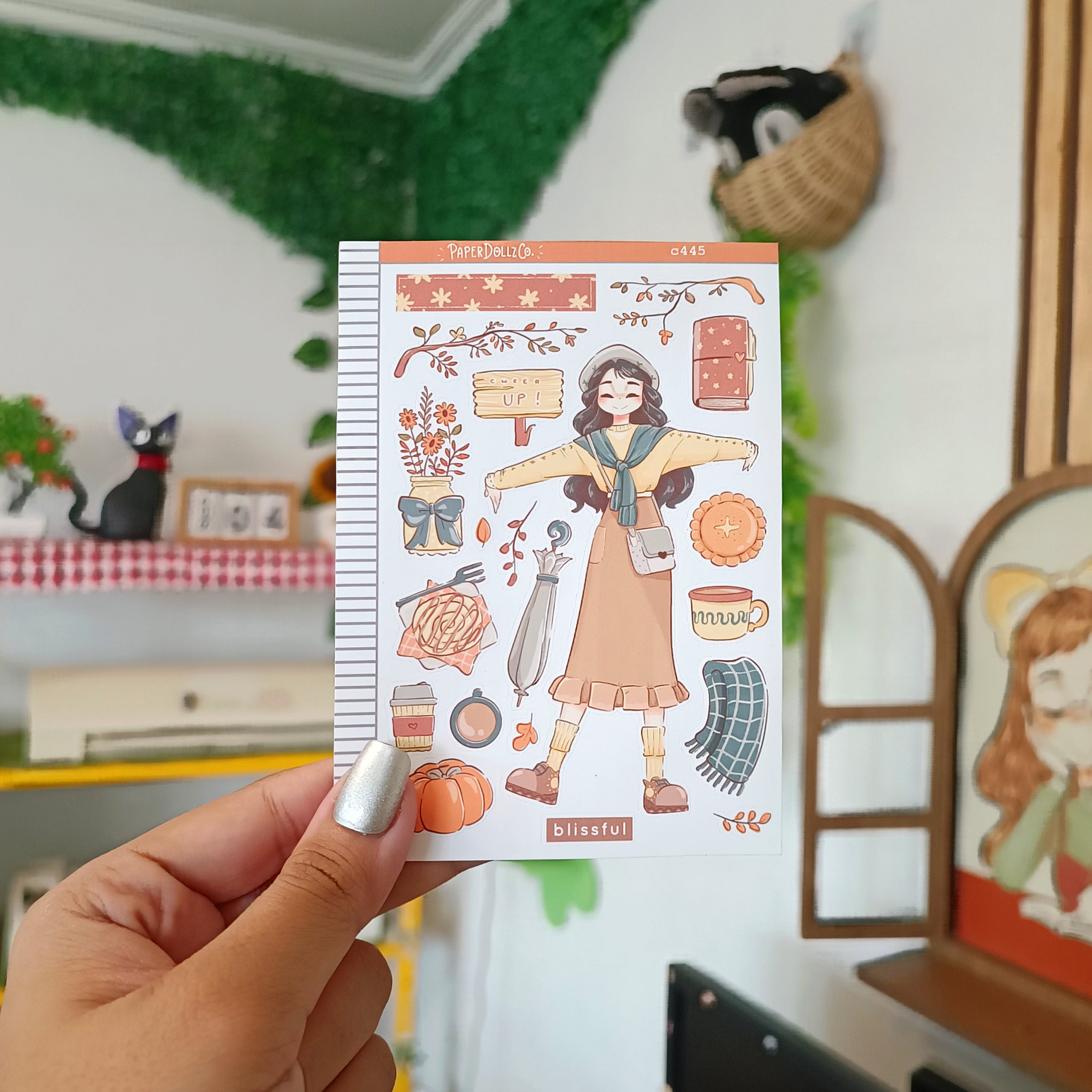 Blissful | Cozy Harvest | Collection Stickers | C445