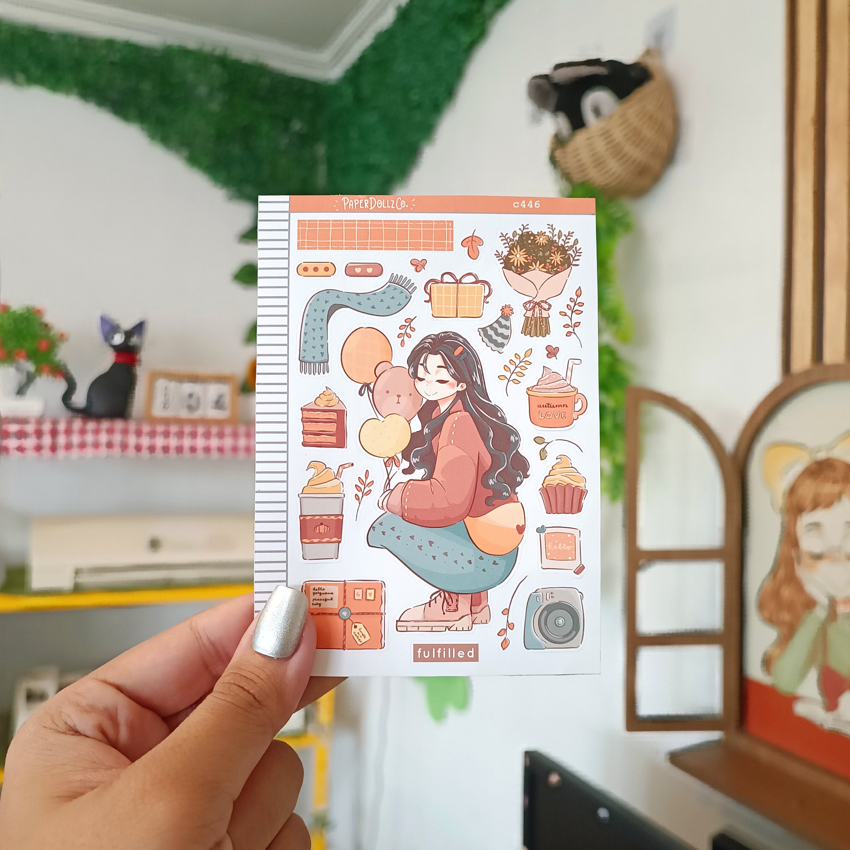 Fulfilled | Cozy Harvest | Collection Stickers | C446