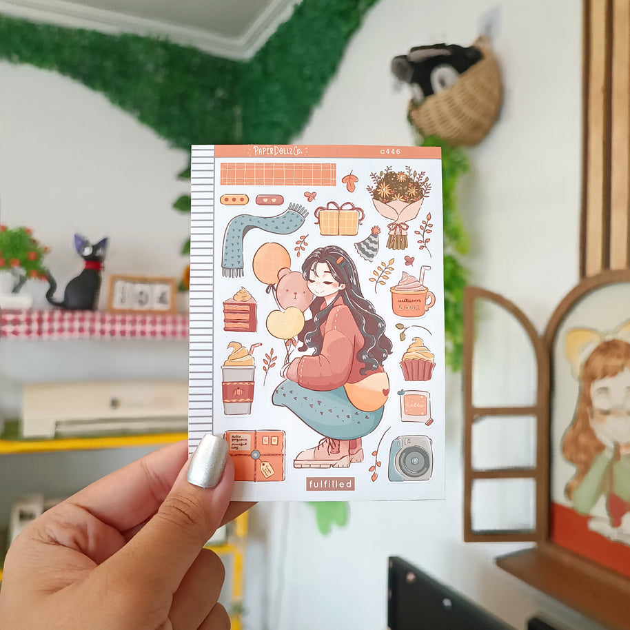 Fulfilled | Cozy Harvest | Collection Stickers | C446
