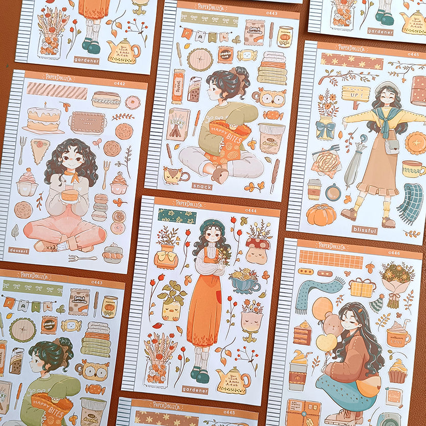 Gardener | Cozy Harvest | Collection Stickers | C444