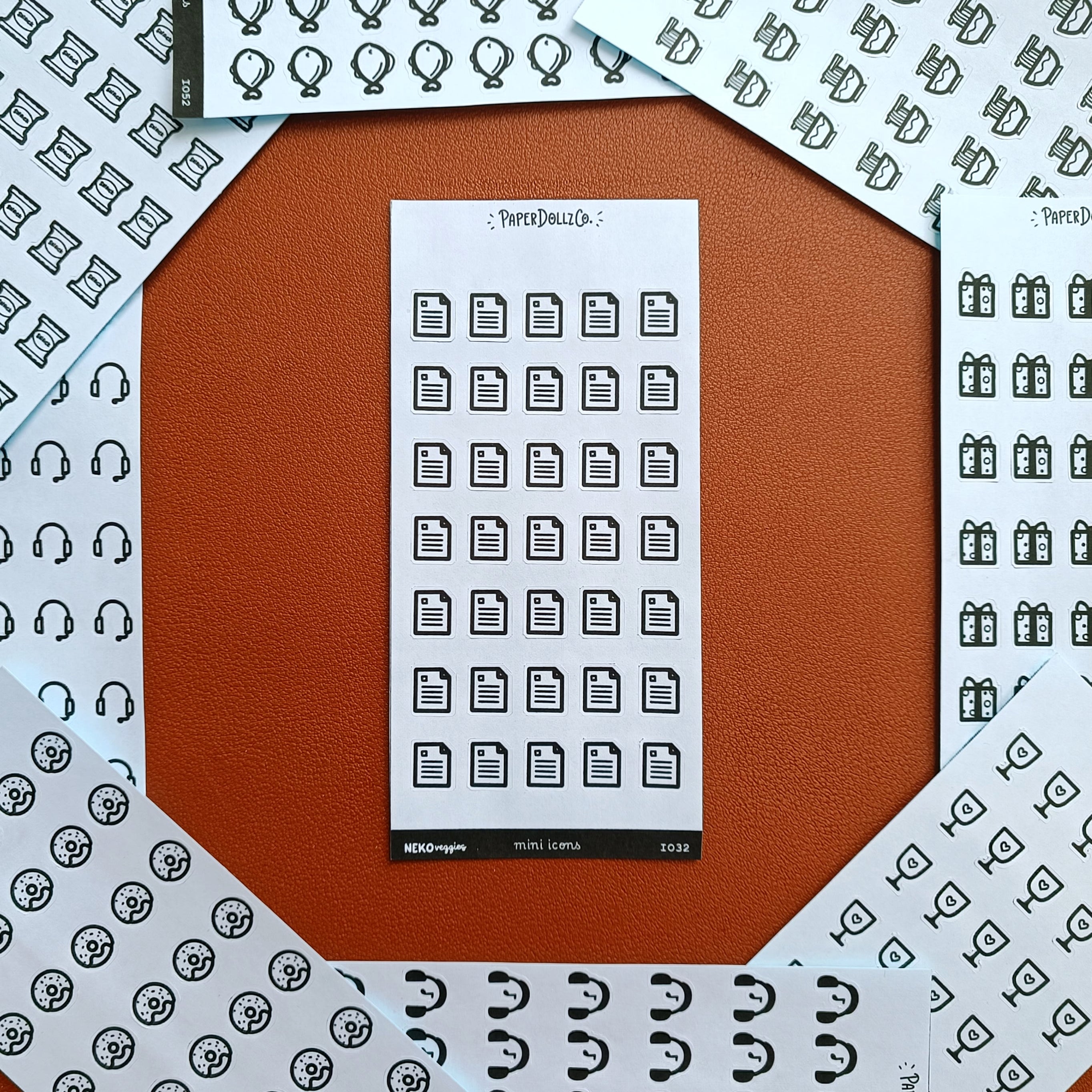 Document | PaperDollzCo | Icon Sticker | i032