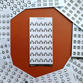 Music | PaperDollzCo | Icon Sticker | i033