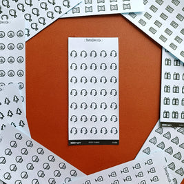 Headphone | PaperDollzCo | Icon Sticker | i034