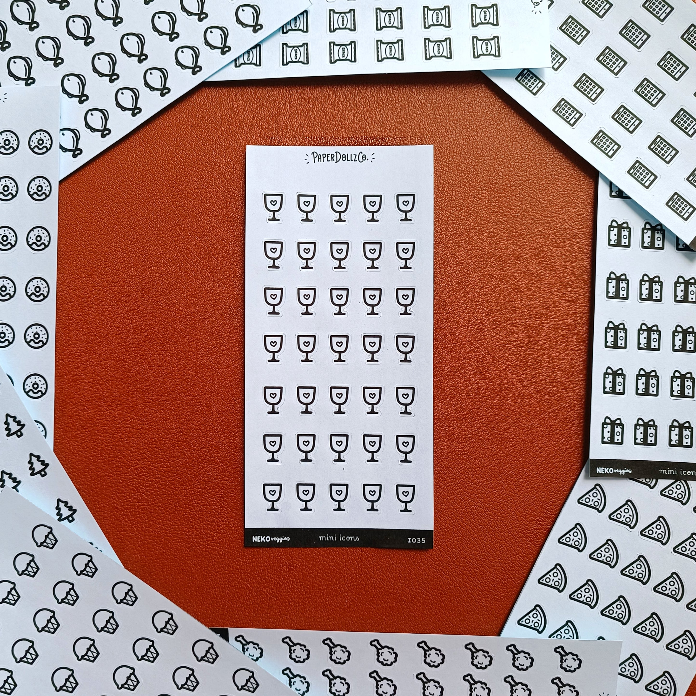 Date Night | PaperDollzCo | Icon Sticker | i035