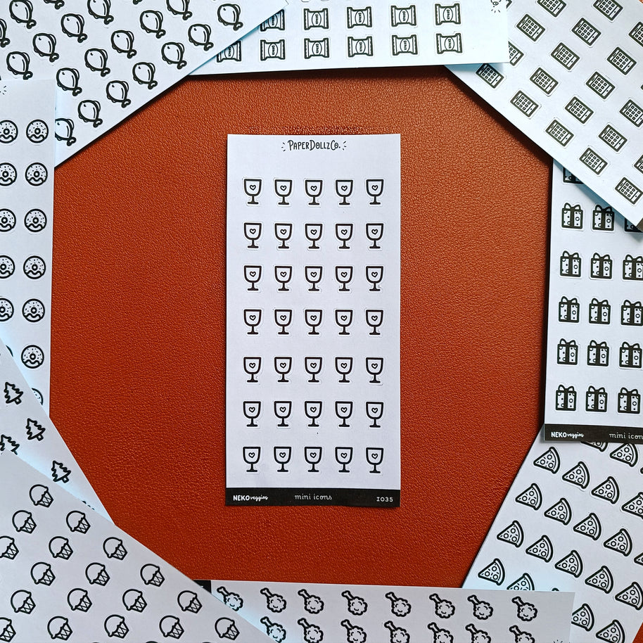 Date Night | PaperDollzCo | Icon Sticker | i035