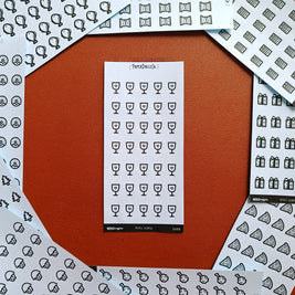 Date Night | PaperDollzCo | Icon Sticker | i035