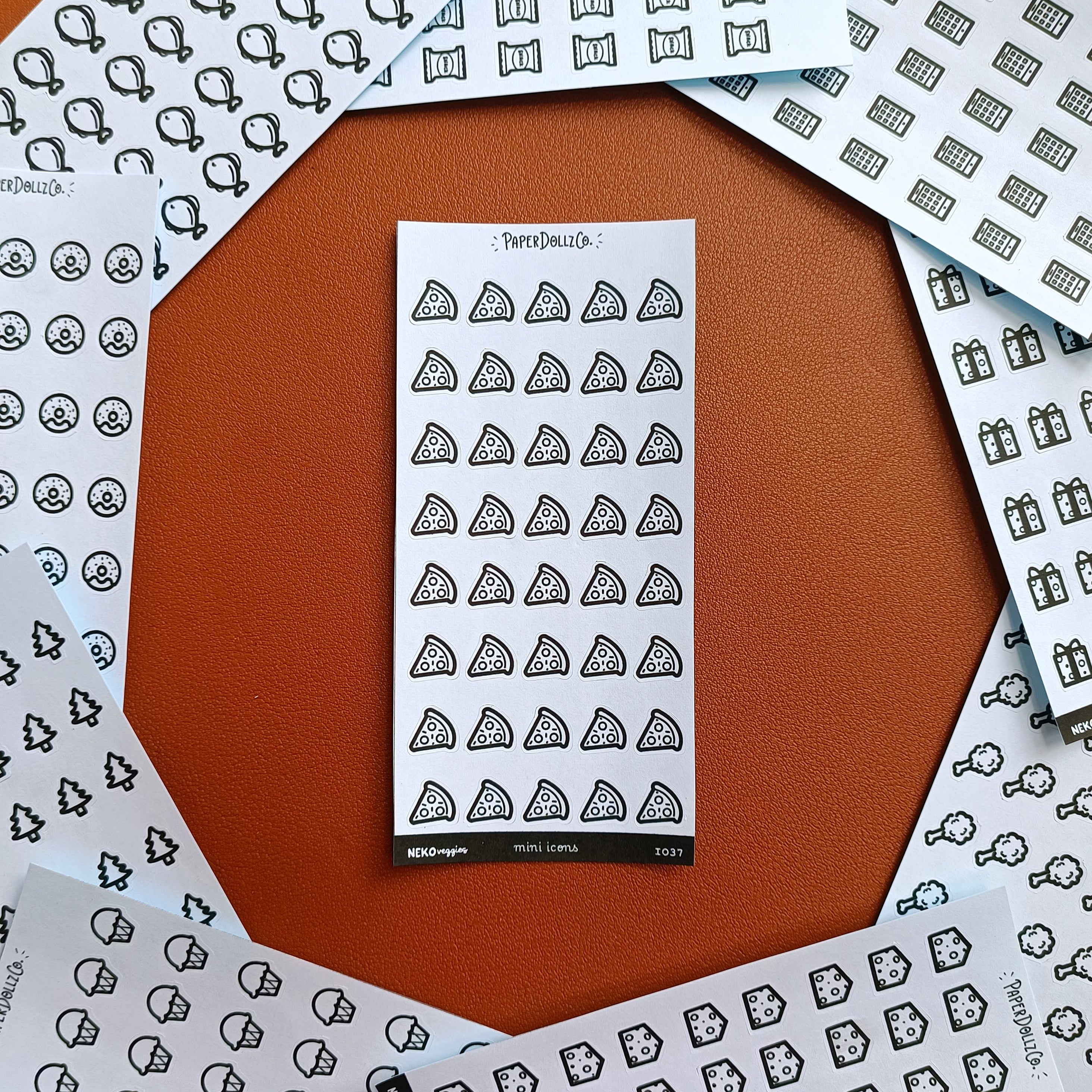 Pizza | PaperDollzCo | Icon Sticker | i037