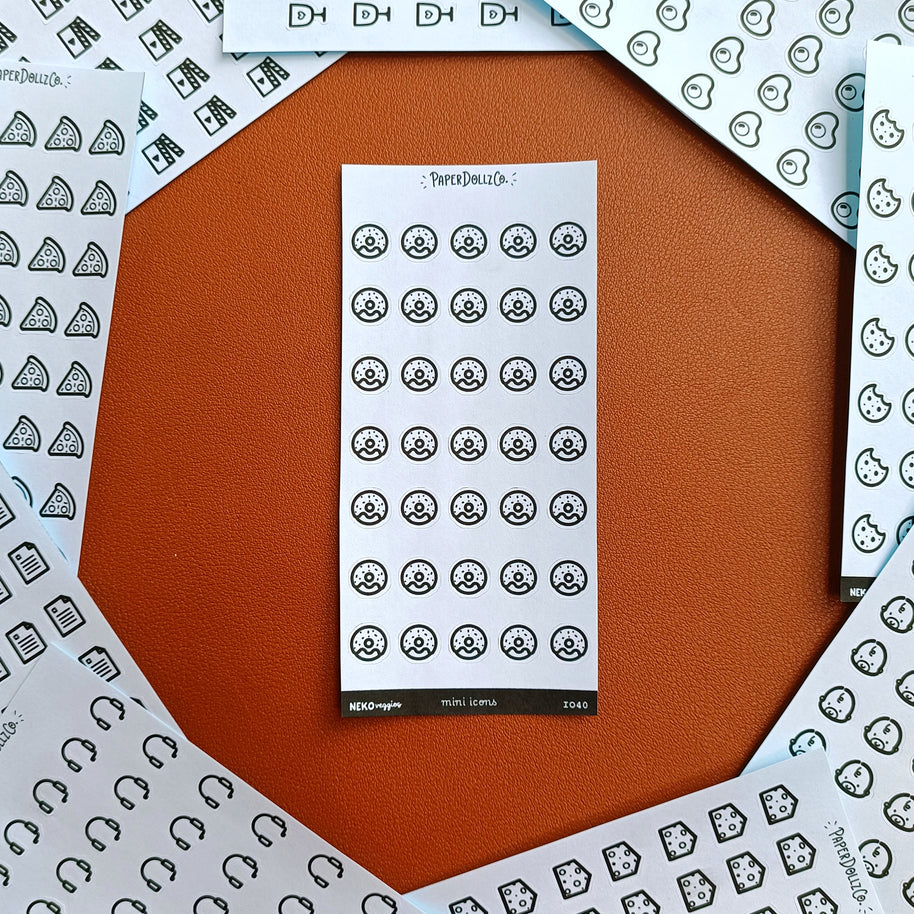 Donut | PaperDollzCo | Icon Sticker | i040