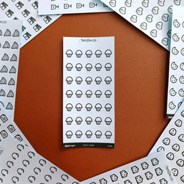 Ice Cream | PaperDollzCo | Icon Sticker | i042