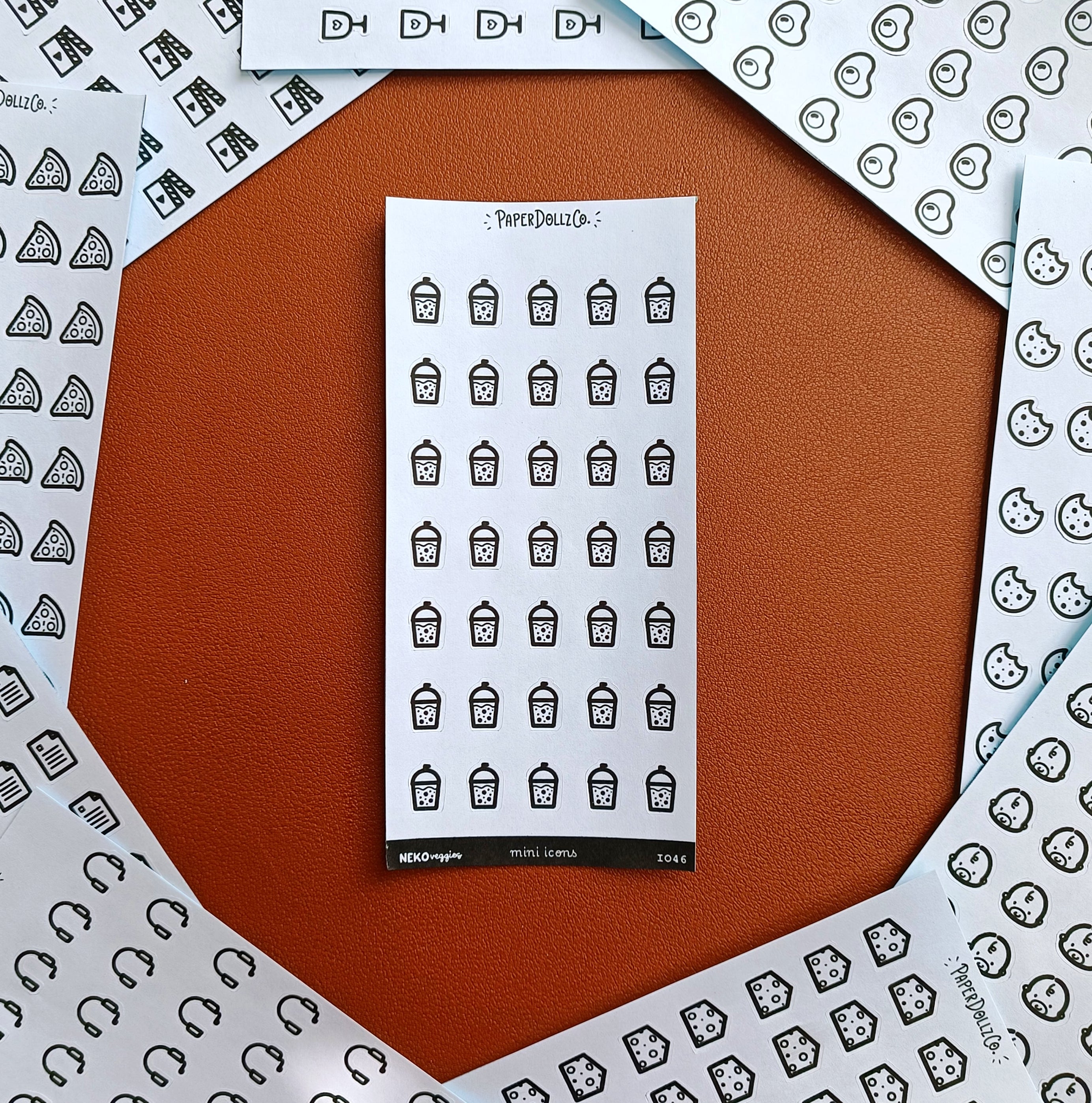 Boba | PaperDollzCo | Icon Sticker | i046