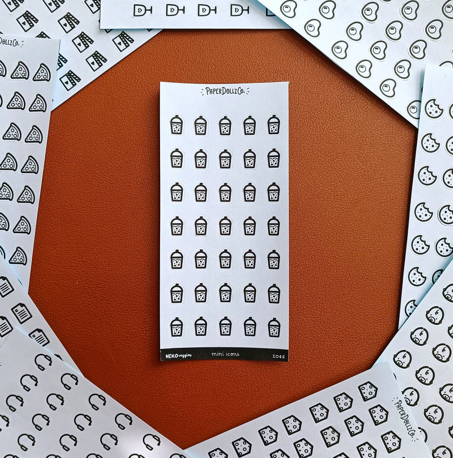 Boba | PaperDollzCo | Icon Sticker | i046