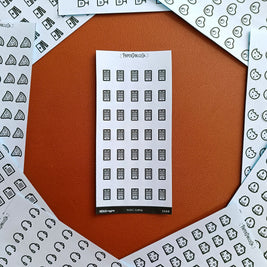 Cellphone | PaperDollzCo | Icon Sticker | i049