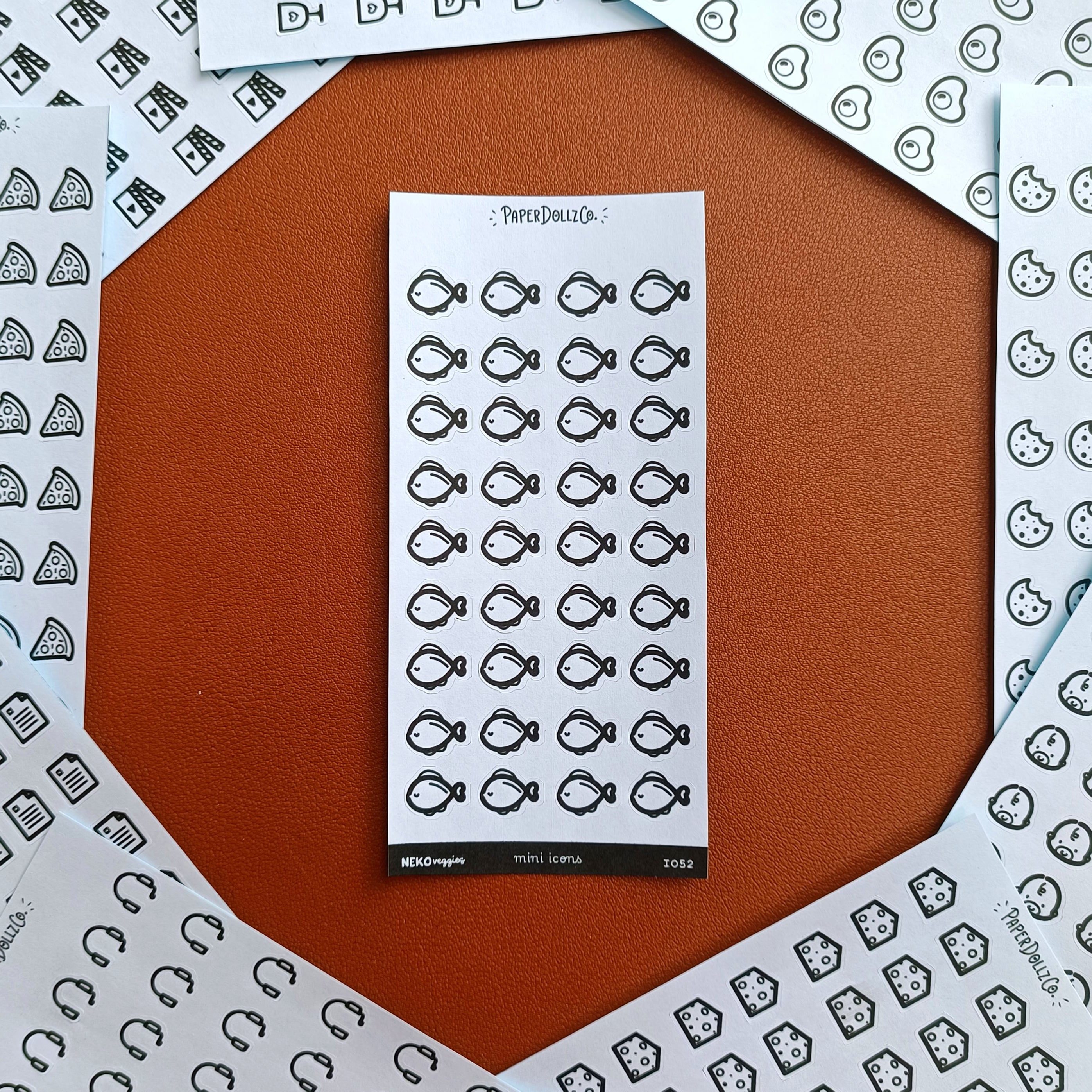 Fish | PaperDollzCo | Icon Sticker | i052