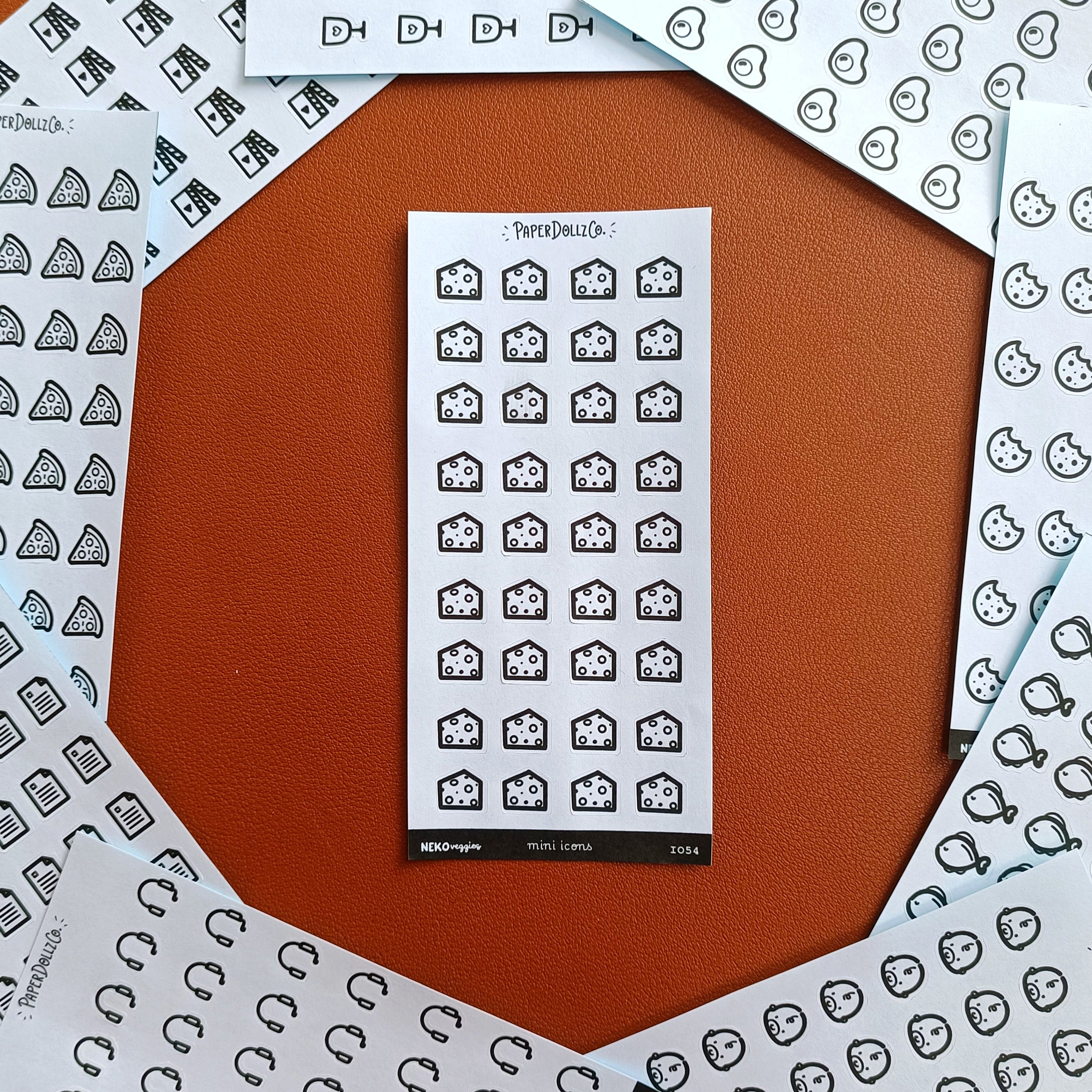 Cheese | PaperDollzCo | Icon Sticker | i054