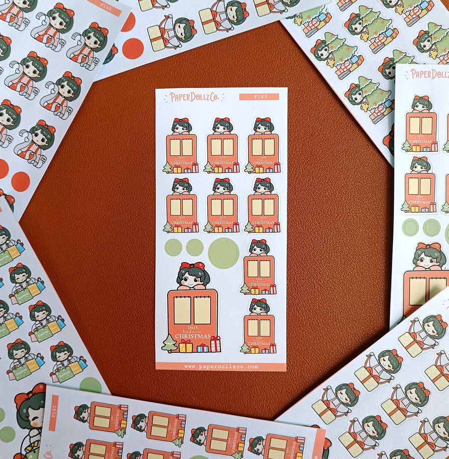 Countdown | PaperDollzCo | Activity Stickers | f163