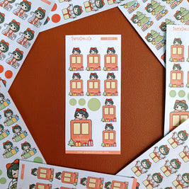 Countdown | PaperDollzCo | Activity Stickers | f163