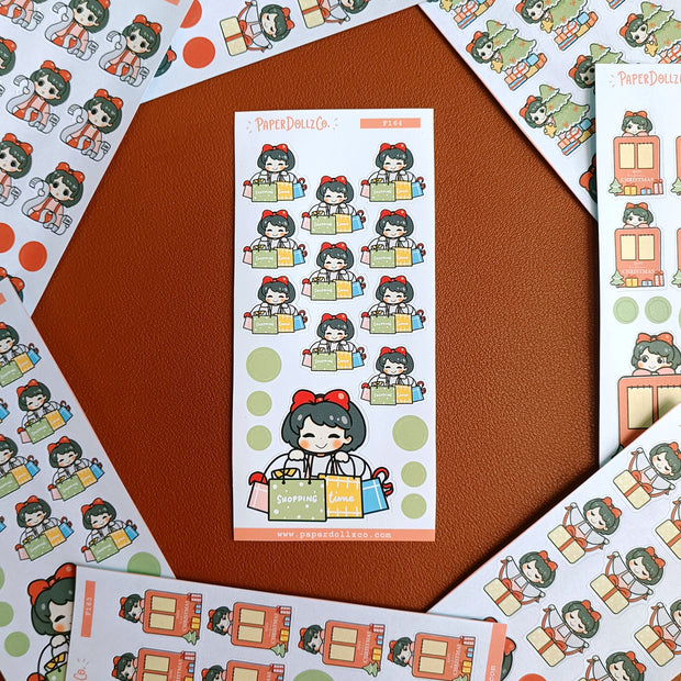 Shopping Time | PaperDollzCo | Activity Stickers | f164