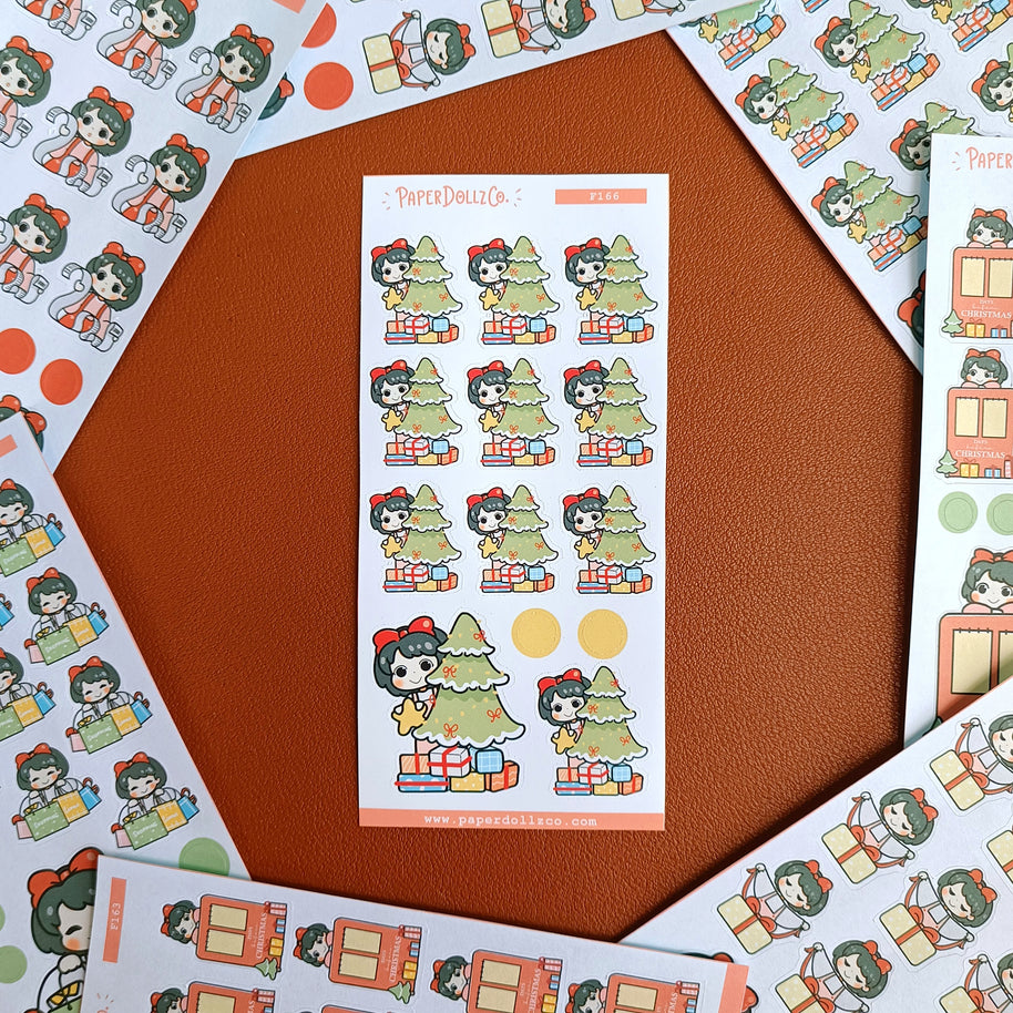 Christmas | PaperDollzCo | Activity Stickers | f166