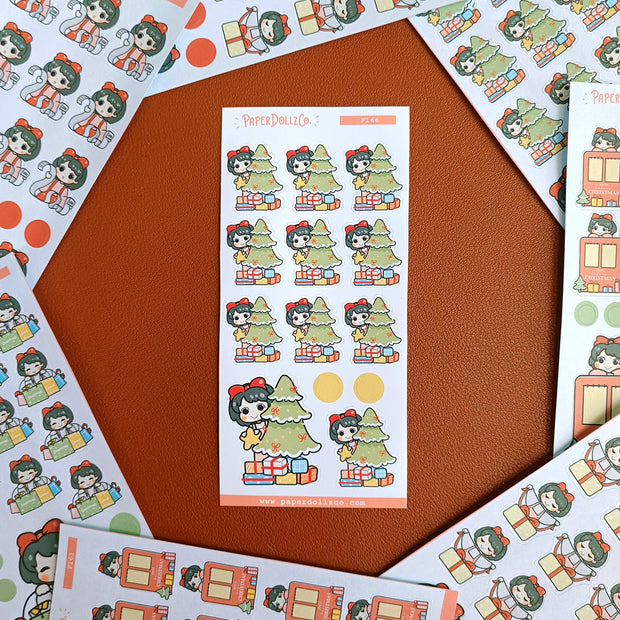 Christmas | PaperDollzCo | Activity Stickers | f166