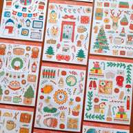 Joy to the Dolly World | Accent Sticker | PaperDollzCo | ac054