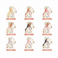 My Fair Ladies | PaperDollzCo Planner  | Sticker Book | CB030