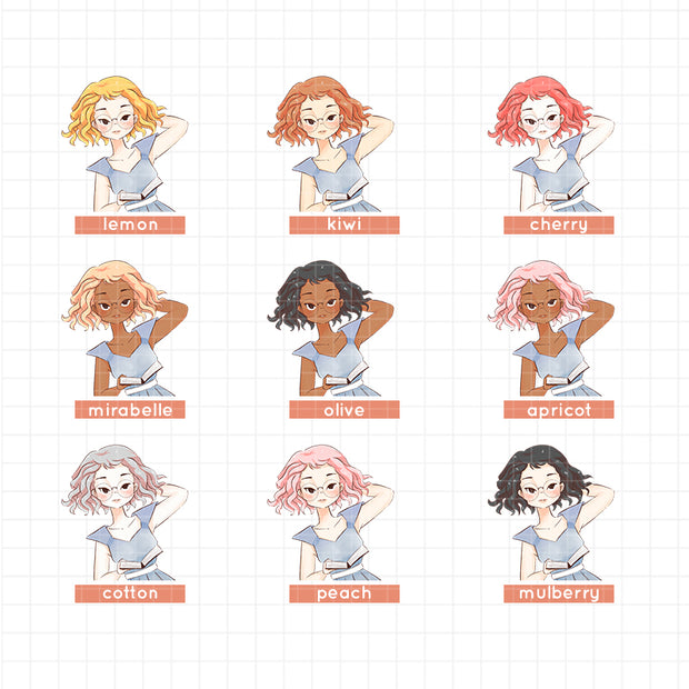Lilac | Picnic Diaries | Just Dolls Stickers   | J292