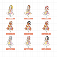 Pickeball | Body In Motion | Collection Stickers | C468